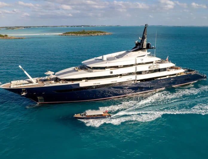 MAN OF STEEL yacht