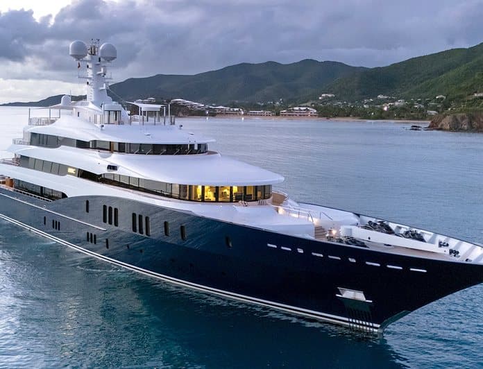 HBC yacht — 85.7m Abeking & Rasmussen motor yacht