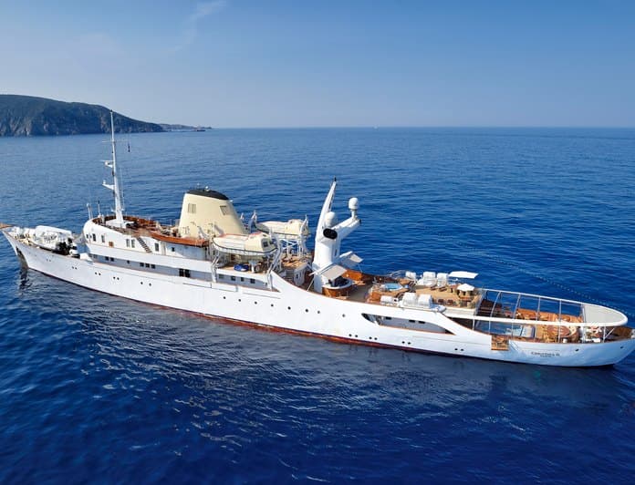 CHRISTINA O yacht